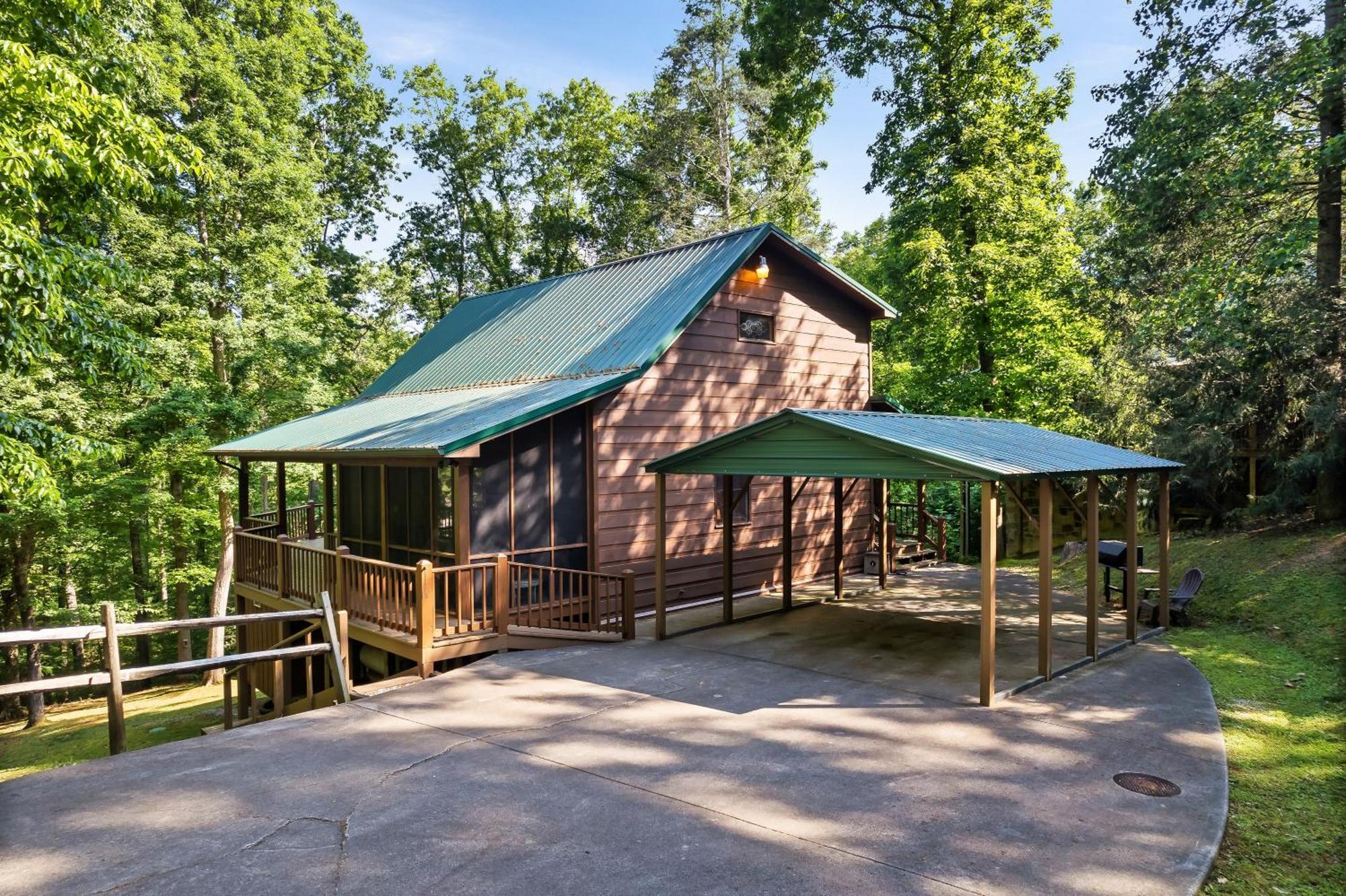 Peaceful Family Cabin With Hot Tub, Game Room, & More! Sevierville Exterior foto