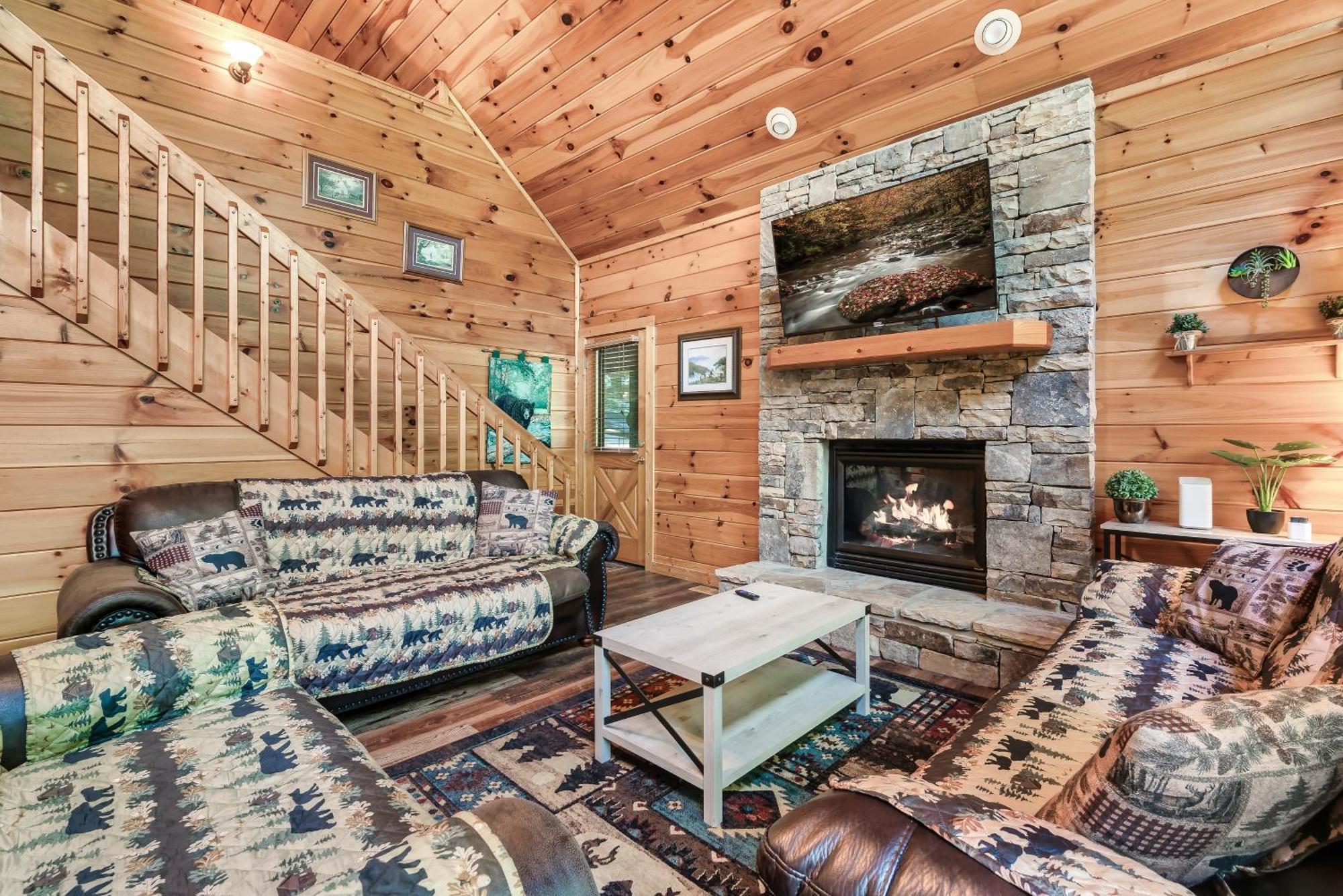 Peaceful Family Cabin With Hot Tub, Game Room, & More! Sevierville Exterior foto